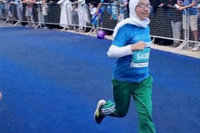 Students participate in Al-Mouj Marathon Race