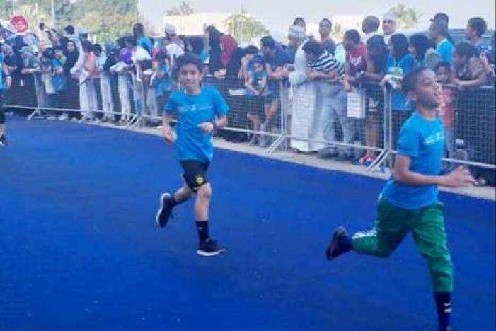 Students participate in Al-Mouj Marathon Race